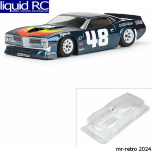 Protoform 159400 1970 Plymouth Barracuda Clear Body for VTA Class - Picture 1 of 1