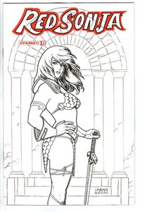 RED SONJA #22G (2019 DYNAMITE) - GRADE NM - LIMITED 1 FOR 10 VARIANT!