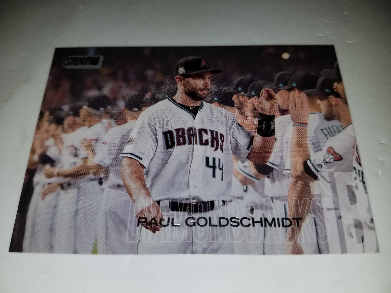 2018 TOPPS STADIUM CLUB #52 PAUL GOLDSCHMIDT SP PHOTO VARIATION CARD 