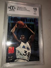 1995-96 FLEER ULTRA HOT PACKS SCORING KINGS SHAQ O'NEAL  MAGIC BCCG Gem 10 Card