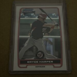 2012 Bowman Chrome Bryce Harper #BCP10 Rookie Nationals Phillies 