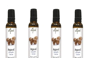 4 Argan Oil Difeel 100% Pure Essential Organic Skin Hair Morocco Aromatherapy  - Picture 1 of 22