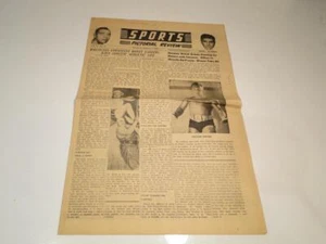 1948 Sports Pictorial Review - Herman Dutch Rohde, Gus Lesnevich Boxing - Picture 1 of 7