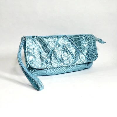 Urban Outfitters сумка женщин синий застежки сумочки металлический кошелек с ремешком на запястье вечеринки сумка - Изображение 1 из 4