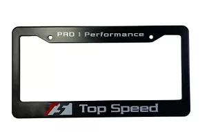 TOP SPEED PRO-1 USA Spec License Plate Frame License Plates Frames ABS Plastic - Bild 1 von 1