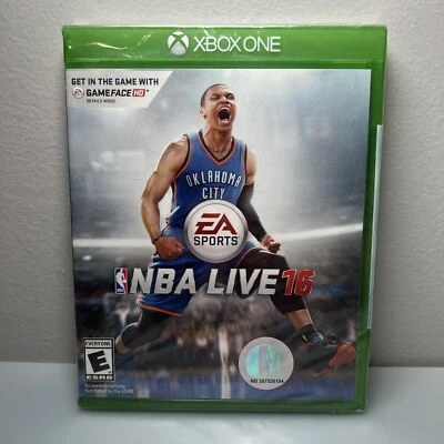 NBA LIVE 16 2016 - Microsoft Xbox One *BRAND NEW - SEALED* CIB Complete - Image 1 of 4