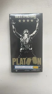 Platoon (VHS, 1988) Charlie Sheen NEW SEALED WATERMARKS SHIPS FAST L@@K - Picture 1 of 3