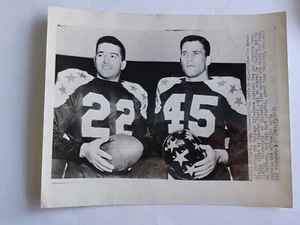 Chuck Boerio (Illinois) & Bob Ward (Maryland) 1952 Type 1 Press Photo - Football - Picture 1 of 7