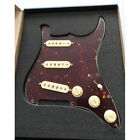 Fender® pre-wired Strat® pickguard, Texas special SSS Tortoise 11H