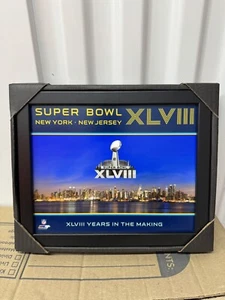 Super Bowl XLVIII 8 x 10" gerahmtes Bild Fotodruck Seahawks Broncos NYC NJ - Bild 1 von 1