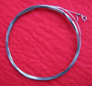 Piano Wire ROSLAU-3 metre (9ft 10") Length-Replacement Wire/Strings-DOUBLE LOOP - Picture 1 of 2