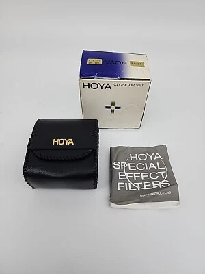 Hoya 52mm Close-Up Filter Set II, Includes +1, +2 and +4 Diopter Filters - Image 1 of 4