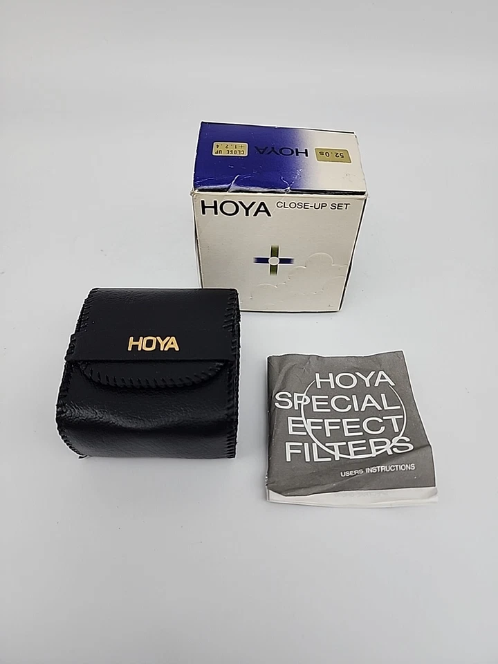 Hoya 52mm Close-Up Filter Set II, Includes +1, +2 and +4 Diopter Filters - Image 1 of 4