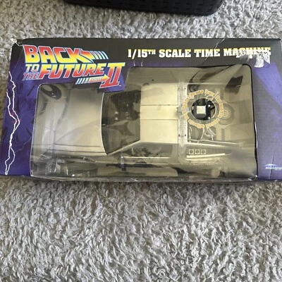 Diamond Select Back to the Future 2 DeLorean Time Machine 1/15th Scale New - Image 1 of 4