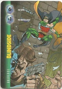 Marvel OVERPOWER UNIVERSE BASIC ROBIN 6I+1 Blindside - DC - Picture 1 of 1