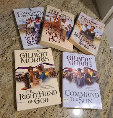 Liberty Bell 6,7  Appalachia 2,3,4 Gilbert Morris Books Historical Lot Christian - Image 1 of 4