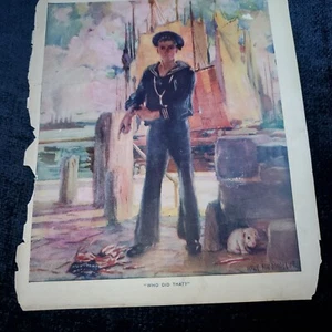 LIFE Magazine Nov 27, 1913 "Who Did That" Navy Soldier No 1622 Pre WWI Vtg. Ads. - Imagen 1 de 14
