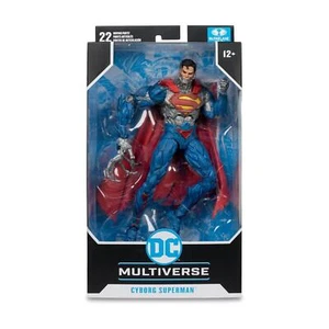 Figura de acción McFarlane DC Multiverse Cyborg Superman (nuevo 52) 7 pulgadas - Imagen 1 de 9