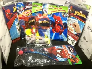 "Spiderman" Birthday Party Supplies, Balloons, Party Play Packs, Tattoos, Cards - Picture 1 of 79