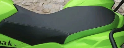 Access Xtreme 480 Sitzbank Kunstlederbezug Triton 250 300 400 450 Schwarz/Grün  - Bild 1 von 3