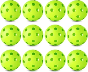 12 Stück Premium Limited Flight Practice Golfbälle - 40 mm Hohl Kunststoff Design - Bild 1 von 6