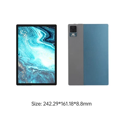 10.1 Inch Tablet 4GB+32GB 1280x800 Dual Camera WiFi BT Type-C Blue - Image 1 of 4