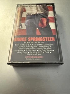 NEW Bruce Springsteen Born In The U.S.A. 1984 Tape Rock Cassette FACTORY SEALED - Picture 1 of 3