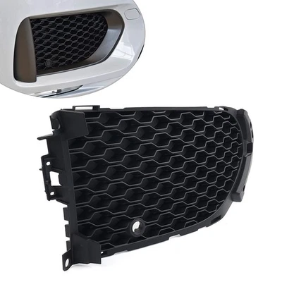 Fog Light Lamp Grill With PDC For Jaguar F-Pace 2016-20 Closed Mesh Front Bumper Foto 1 de 4