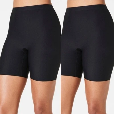🌻NOVO CONJUNTO SPANX NOVO SEM ETIQUETAS DE DOIS (2) Black Power Short #2744 Ambos Tamanho Pequeno - Imagem 1 de 4