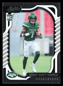 Ahmad "Sauce" Gardner 2022 Absolute #128 New York Jets ROOKIE - Picture 1 of 2