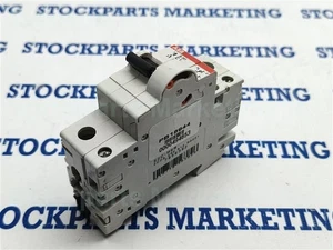 ABB S201-C1 S201C1 Leitungsschutzschalter 230/400V 2-polig mit S2C-H6R Hilfskontakt - Bild 1 von 11