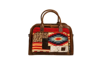 Женская многоцветная кожаная сумка ручная кладь Chaynee Mountain Zoey OS - Изображение 1 из 4