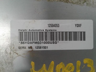 Engine ECM Electronic Control Module Fits 04 GRAND PRIX 832109 - Image 1 of 4