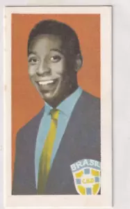 1971 Barratt & Co. Famous Athletes No. 30 Pele - Unstuck - Picture 1 of 2
