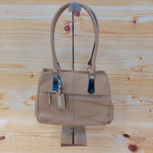 Tignanello Camel Leather Handbag - Picture 1 of 14