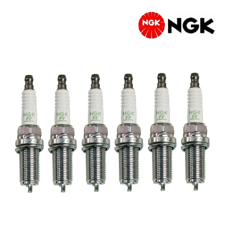 6 piezas bujías de resistencia de alimentación NGK V para Subaru Outback H6 2004-2011 3,0 L Foto 1 de 1