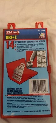 Eklind Hex 14 Key set - Image 1 of 2