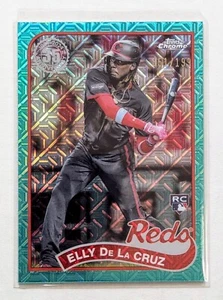 2024 Topps Elly De La Cruz Silver Pack 1989 Aqua Refractor /199 RC #2T89C-50 - Bild 1 von 2