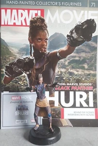 MARVEL MOVIE COLLECTION #71 Shuri Figurine (Black Panther) EAGLEMOSS English - Picture 1 of 7