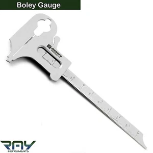 Calibrador Dental Boley Calibre Acero Inoxidable Medición Dentista Instrumentos de Laboratorio - Imagen 1 de 2