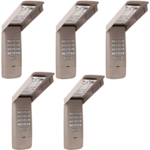 Liftmaster 877MAX 5er-Pack drahtlose Tastatur Garagentorantrieb schlüsselloses System - Bild 1 von 1