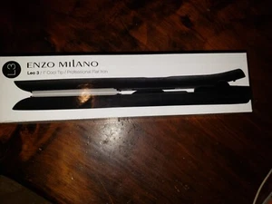 Nuevo en caja hierro plano punta fría titanio Enzo Milano L3 - Imagen 1 de 2