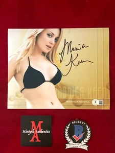 Foto firmada autografiada por Monica Keena de 8x10 Freddy VS Jason Beckett certificado de autenticidad horror - Imagen 1 de 2