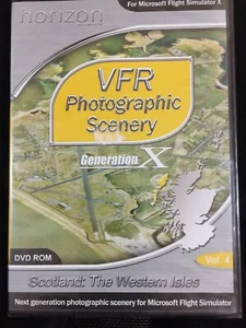 VFR Scenery Generation X Vol 4 Scotland : The Western Isles NEW & SEALED - Picture 1 of 5