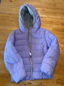Gerry Jersey Lined Hooded Long Sleeve  Bubble Jacket  Girls Sz 6 Light Purple - Picture 1 of 7