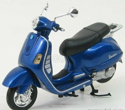 NEW RAY 1:12 DIE CAST VESPA PIAGGIO GRANTURISMO BLU vintage no ape gs et3 px pk - Immagine 1 di 3
