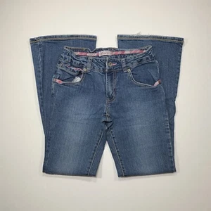 Levi’s Vintage Denim Bootcut Jeans Teen Girls Size 14 Med-Wash Low Rise RARE! - Picture 1 of 17