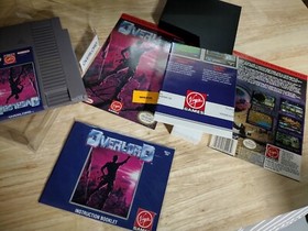 Overlord (NES) Toy R Us Display / CIB / Book Cart New Open Condition