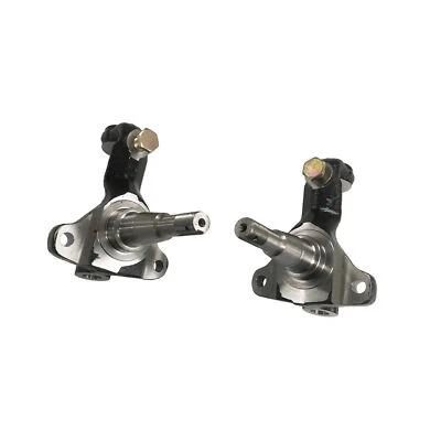 2PCS Body Disc Brake Stock Spindles For 1964-1972 Chevy Chevelle Pontiac Olds V8 - Image 1 of 4