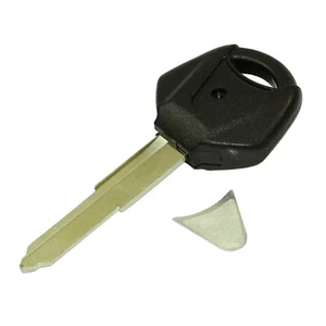 Key Blank Black Fit YAMAHA YZF R1 R6 R6S FAZER FZ1 FZ4 FZ6 FZ8 XJ6 XJR 400 1300 - Picture 1 of 4
